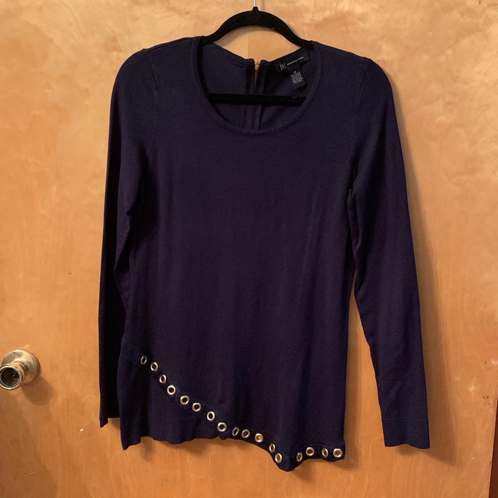 INC blue Sweater top